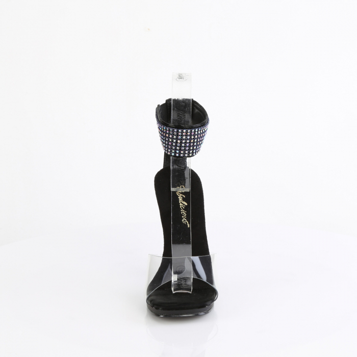 Sandale concurs fitness fara platforma de nunta pleaser toc de 12 cm [2]