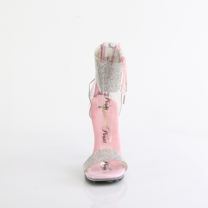 Sandale concurs fitness fara platforma de mireasa pleaser toc de 12 cm [4]