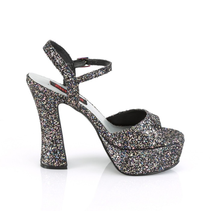 sandale dolly 09 brand Demonia Cult cu tocul gros, stil gotic [5]