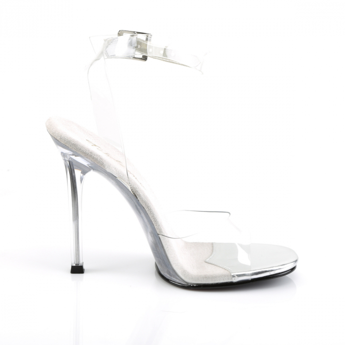 Sandale concurs toc 12 cm fitness fara platforma transparente [5]