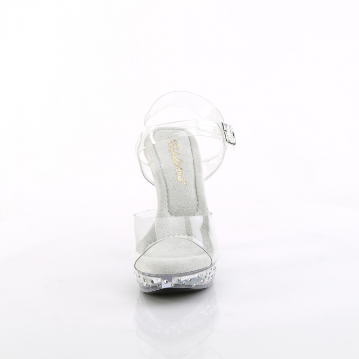 Sandale transparente cu pietricele COCKTAIL 508 SDT [2]