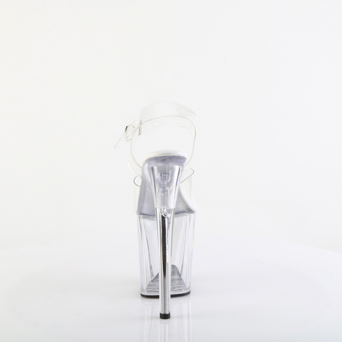 Sandale transparente cu platforma, comode si elegante [4]