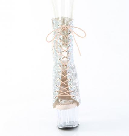 Botine cu platforma transparenta toc inalt Pleaser USA [1]