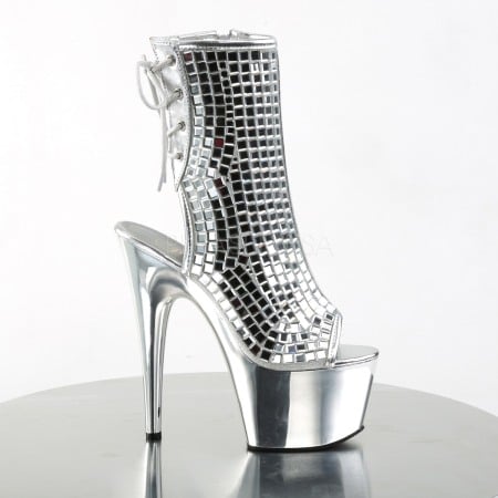 Botine disco toc inalt pole dance dans la bara [4]