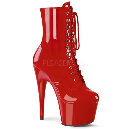Botine - Botine rosii ADORE 1020