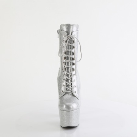 Botine argintii cu toc inalt ADORE 1020 GP [1]