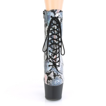 Botine cu model piele de sarpe, cu toc si platforma inalta ADORE 1020 SP [1]