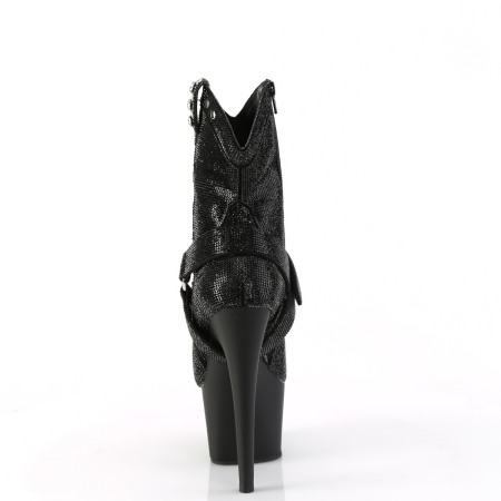 Botine cu platforma si pietricele, comode, brand Pleaser USA [3]