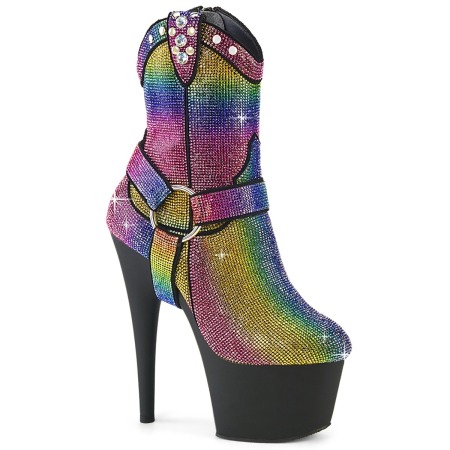 Botine - botine cu pietricele si platforma