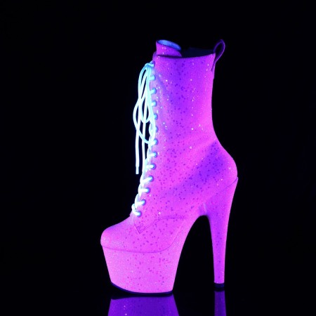 Botine cu platforma roz ADORE 1040 IG [2]