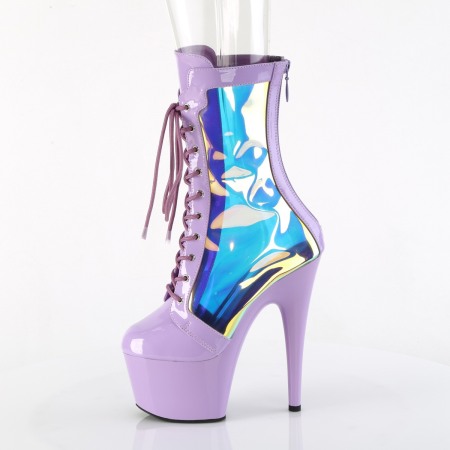 Botine toc inalt 18 cm pole dance papuci dansatoare dans la bara [2]