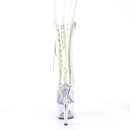 Botine cu platforma, transparente [3]