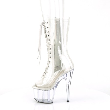 Botine cu platforma, transparente [2]