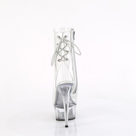 Botine transparente, comode, cu toc inalt [3]