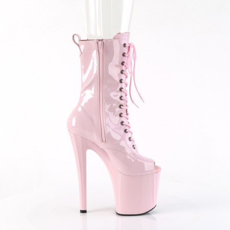 Botine roz cu platforma ENCHANT 1041 [4]