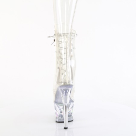 Botine transparente cu toc inalt brand Pleaser [3]