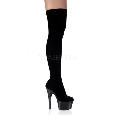 Cizme Peste Genunchi - Cizme ADORE 3002 Catifea