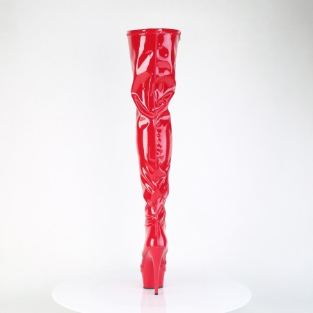 Cizme rosii peste genunchi DELIGHT 4000 [3]