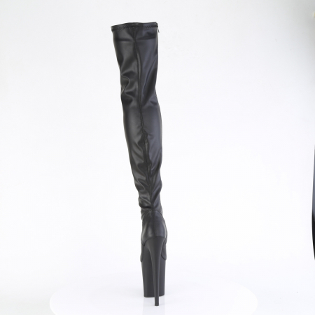 Cizme peste genunchi cu toc inalt 20 cm pole dance papuci dansatoare [3]