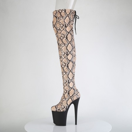 Cizme toc inalt pole dance dansatoare dans la bara Pleaser USA [2]