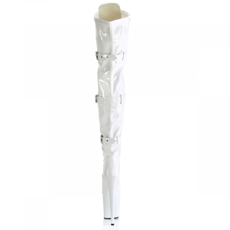 Cizme Flamingo 3028 toc inalt pole dance dans la bara albe [4]