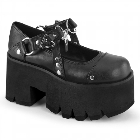 Pantofi - Pantofi Ashes 33 Demonia Cult, stil Opium, gotic