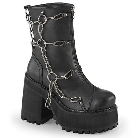 Incaltaminte Gotic Femei - Ghete ASSAULT 66
