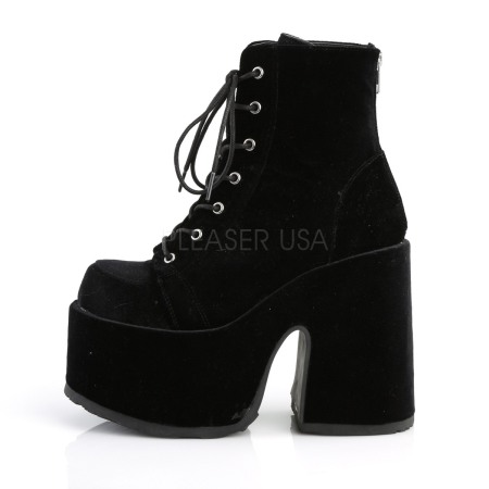 Ghete Camel 203 demonia cult stil gotic toc gros catifea [2]