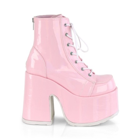 Ghete Camel 203 demonia cult roz stil gotic toc gros [4]