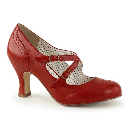 Pantofi Pin-Up Rockabilly - Pantofi FLAPPER 35