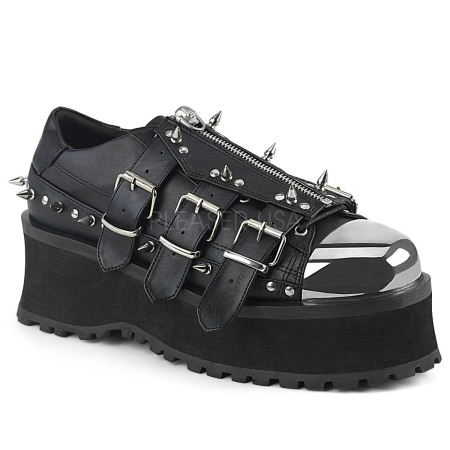 Incaltaminte Gotic Barbati - Pantofi GRAVEDIGGER 03