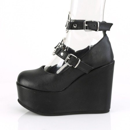 Pantofi Poison 99 stil gotic cu talpa ortopedica demonia [2]