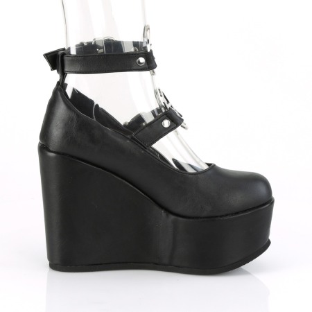 Pantofi Poison 99 stil gotic cu talpa ortopedica demonia [4]