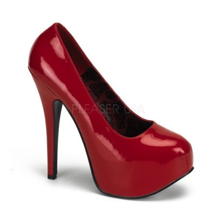 Pantofi toc inalt - Pantofi TEEZE 06 W Rosu
