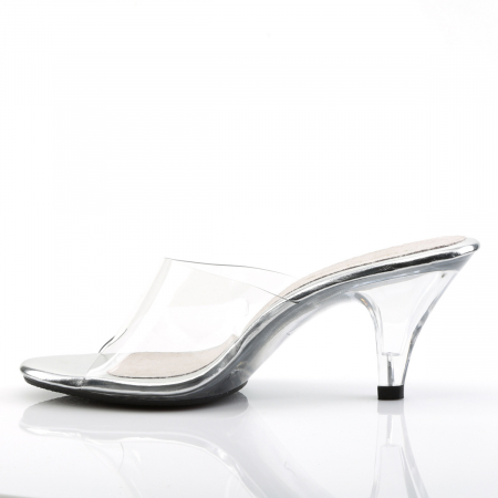 Saboti BELLE 301 transparente toc mic concurs fitness mireasa [2]