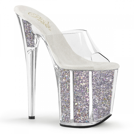 Toc 20 cm - Sandale Pleaser cu toc inalt pentru dans la bara toc 20 cm