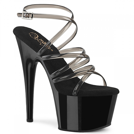 ADORE - Sandale cu platforma inalta brand Pleaser cu toc de 18 cm