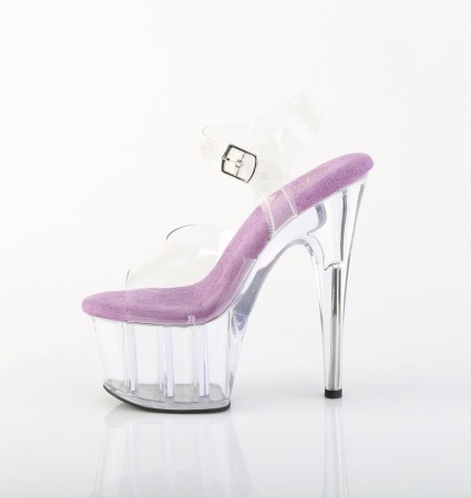 Sandale cu toc transparent ADORE 708 [2]