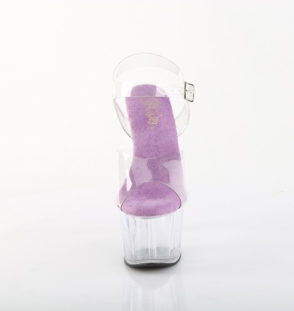 Sandale cu toc transparent ADORE 708 [1]