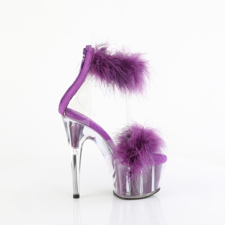 Sandale ADORE 724 F mov cu puf si toc 18 cm dans la bara [4]