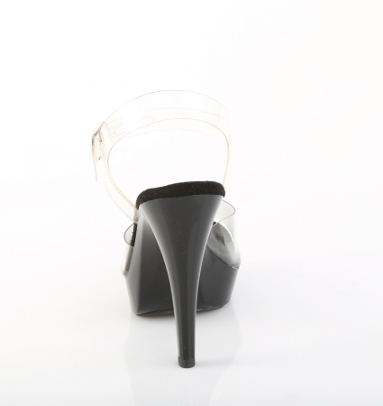 Sandale cu toc mediu de 12 cm brand Pleaser USA marimi mari [3]