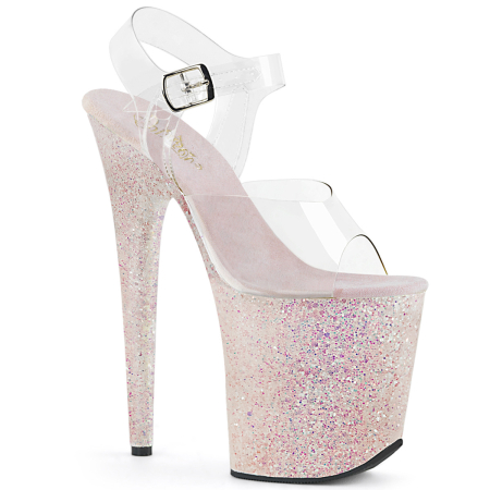 Marimea 36 - Sandale Pleaser cu platforma si toc inalt, marimea 42-43