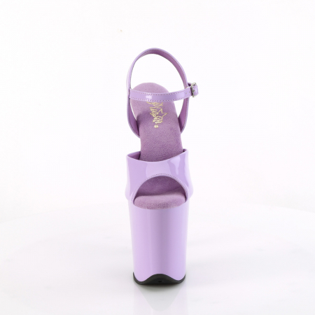 Sandale cu platforma, mov si elegante, brand Pleaser USA [2]