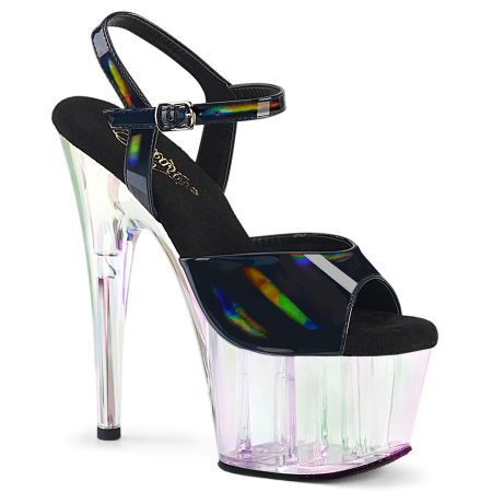 ADORE - Sandale cu platforma si toc, sandale transparente comode