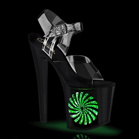 Sandale Saboti Show - Sandale ENCHANT 708 LT PINWHEEL