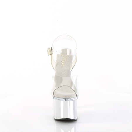 Sandale Pleaser toc inalt 17.8 cm si platforma pole dance dans la bara [1]