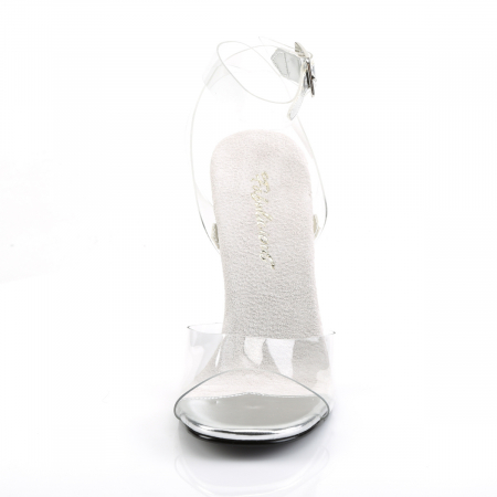 Sandale concurs toc 12 cm fitness fara platforma transparente [1]