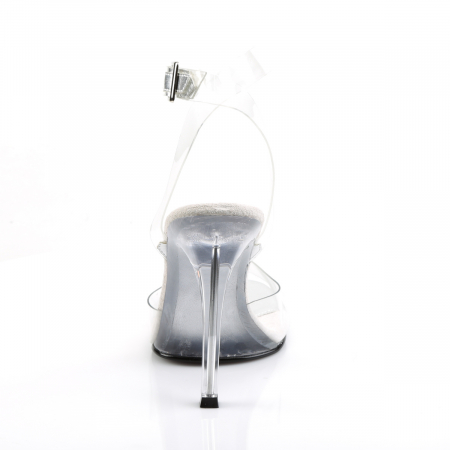 Sandale concurs toc 12 cm fitness fara platforma transparente [3]