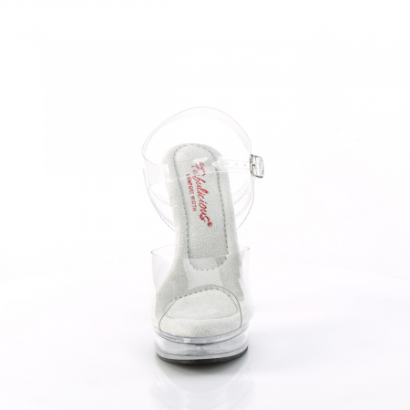 Sandale Majesty 508 transparente toc inalt concurs fitness mireasa [1]