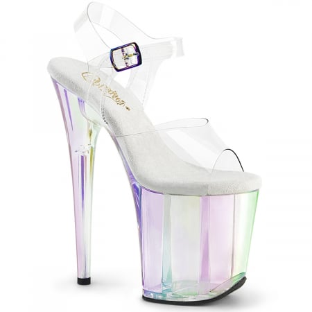 Marimea 36 - Sandale Flamingo 808 HT cu toc inalt 20 cm pole dance dans la bara